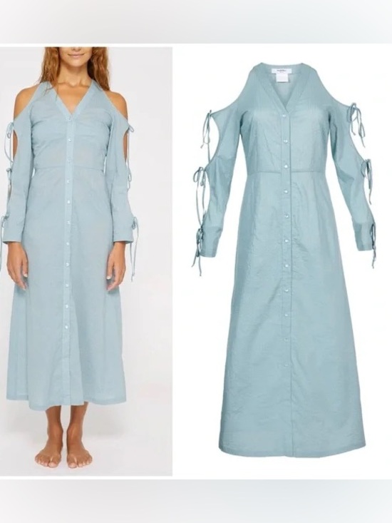 Marysia Resort Dresses & Skirts - MARYSIA Resort NWT Rooster Midi Dress in Bay Dusty Blue Size Medium